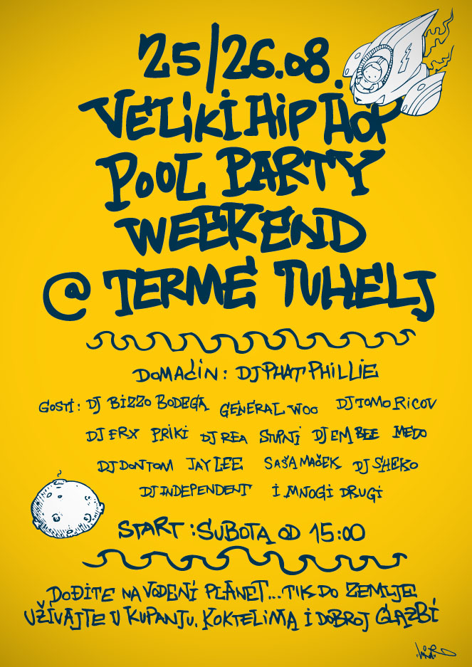 Hip Hop Pool Party @ Terme Tuhelj, 25.-26.08.