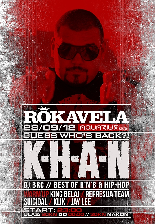 Khan Live @ Rokavela (Aquarius Zagreb)