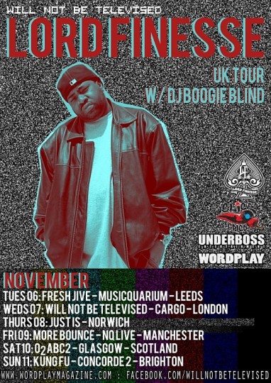 lord finesse tour