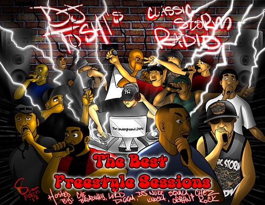 DJ Toshi’s Classic Storm Radio – The Best Freestyle Sessions (Mixtape)