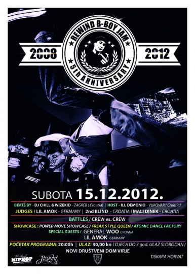 OFICIAL REWIND JAM 2012 POSTER