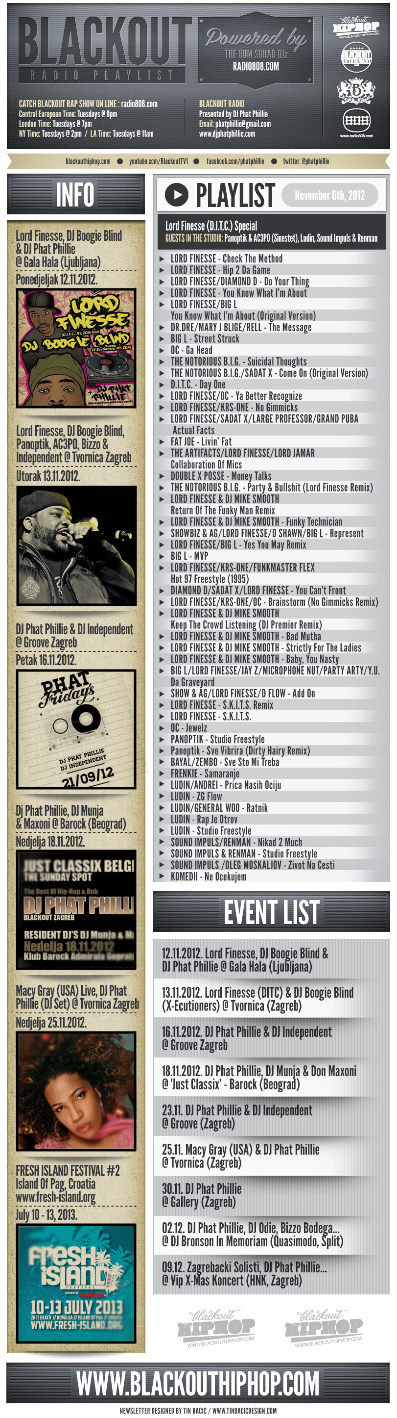 Blackout Radio Playlist & DL Links (Nov 6th, 2012) –  Lord Finesse Special