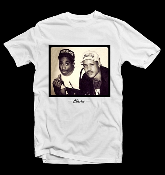 Guru & 2Pac T-Shirt now available @ The X Label