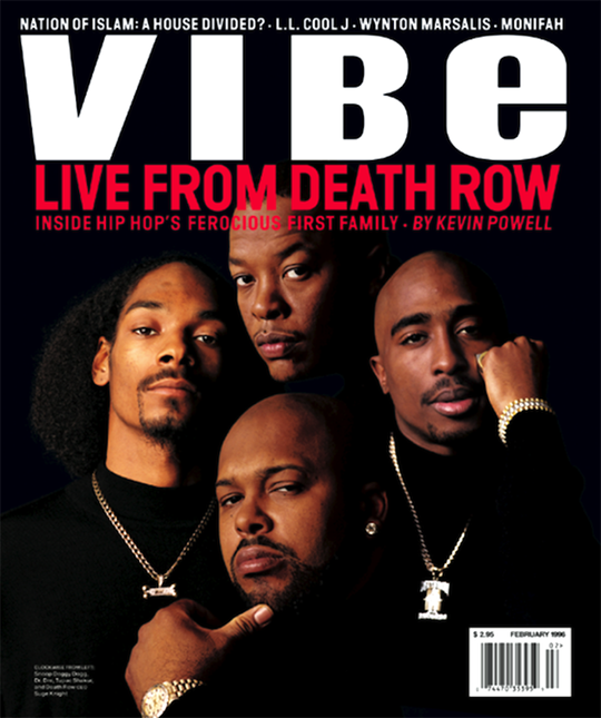 VIBE Cover Story: Live From Death Row (Feb ’96)