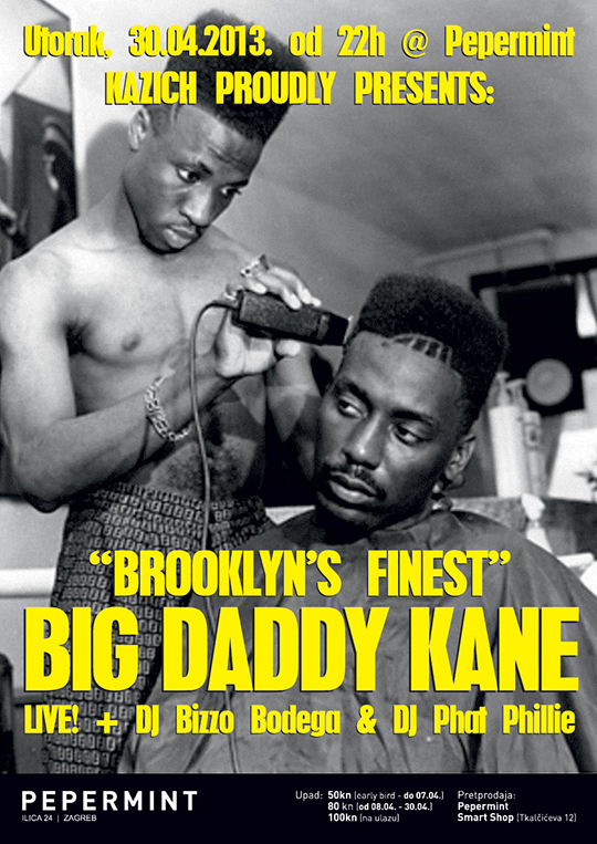 Big Daddy Kane @ Kazich (Radio Jingle)