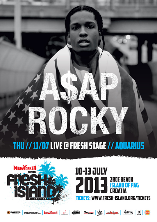 Fresh Island presents: A$AP Rocky LIVE @ Club Aquarius!