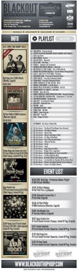 PLAYLIST May 7th