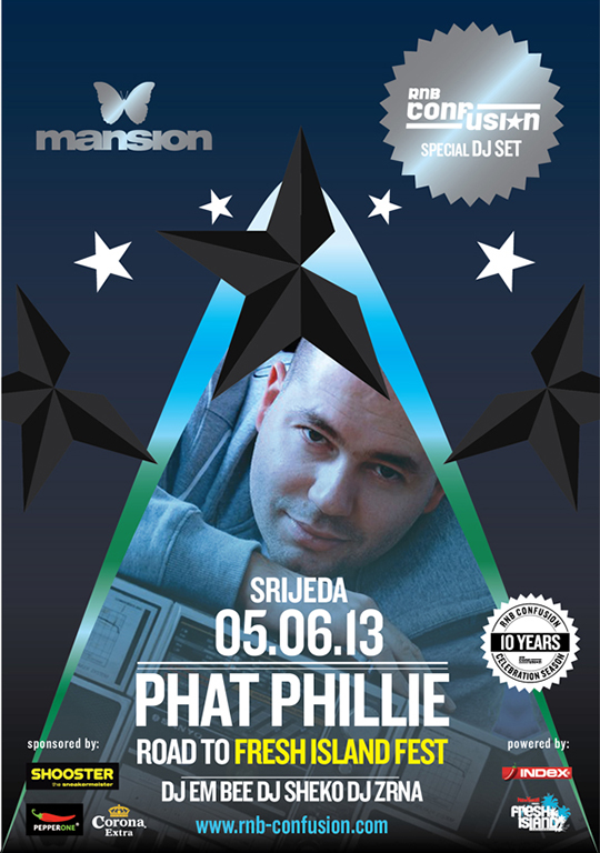 DJ Phat Phillie @ RNB Confusion – Road To Fresh Island (Club Mansion)