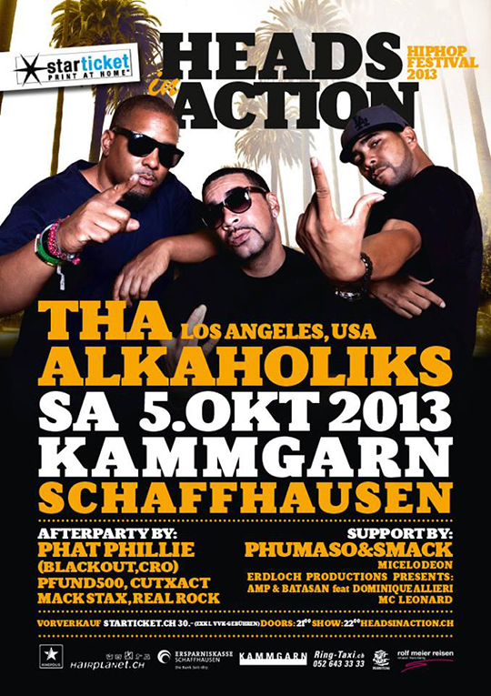 Tha Alkaholiks Live @ Kammgarn (Schaffhausen, CH)