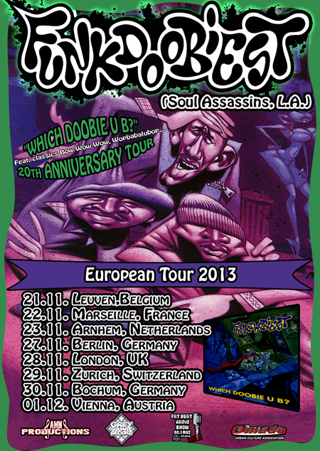 Funkdoobiest 20th Anniversary European Tour