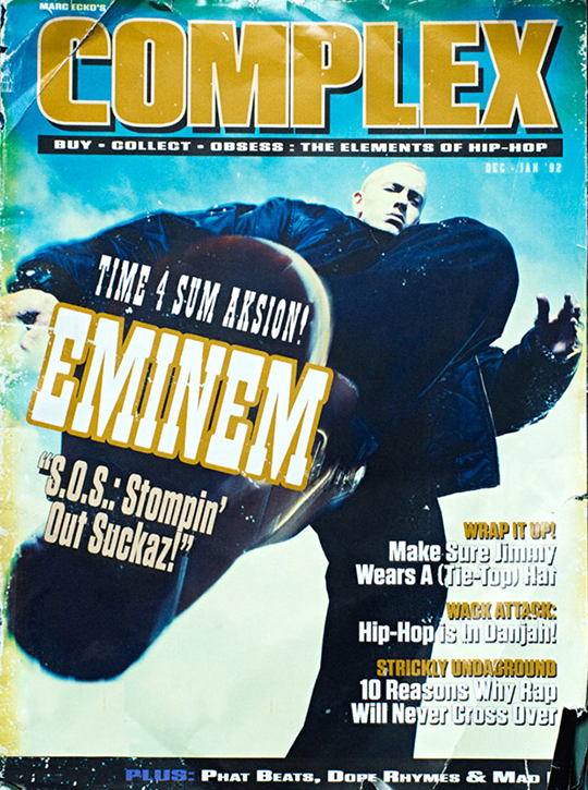 Eminem covers Complex