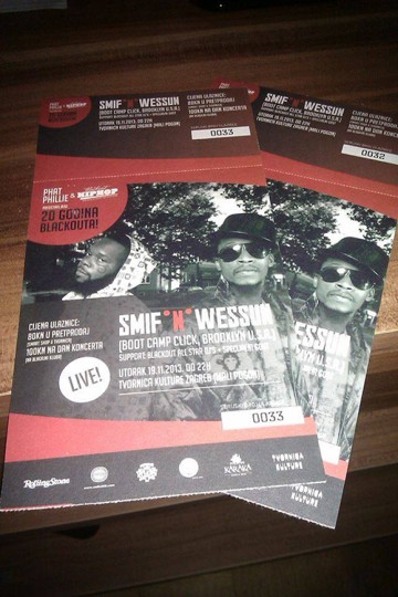 smifnwessun tickets
