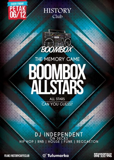 history boombox 6-12