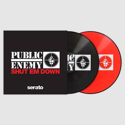 Serato x Public Enemy ‘Shut Em Down’ Pressing