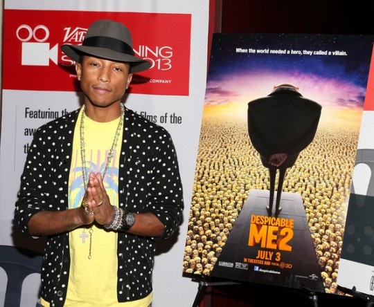 Pharrell Williams nominated for Oscar