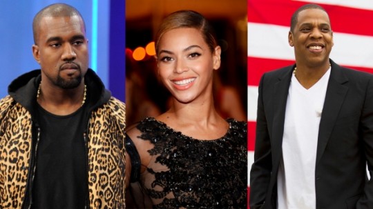 kanye beyonce jay z