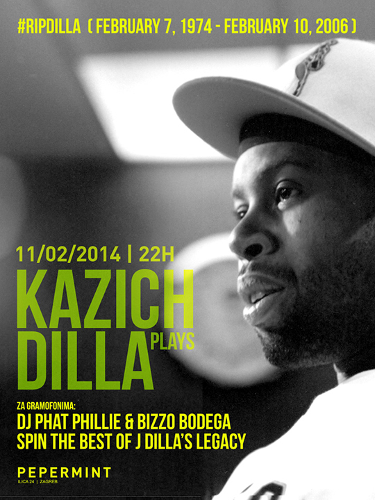 Kazich Plays Dilla @ Pepermint, Zagreb (11.02.)