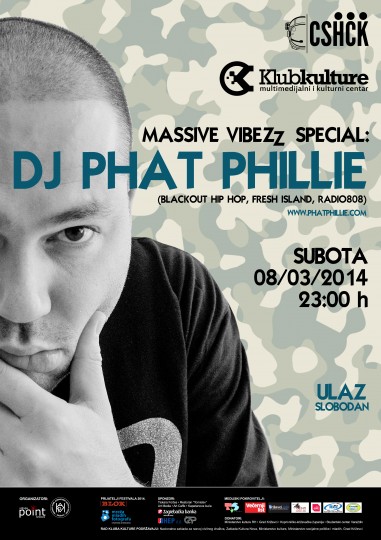 CSf 2014 - DJ Phat Phillie - A3 PRINT