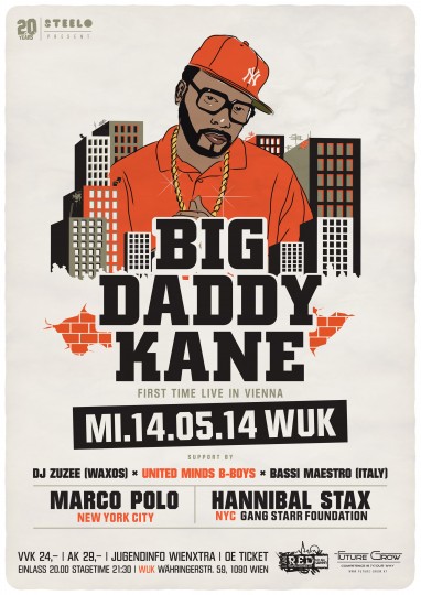 Big Daddy Kane Live @ WUK, Vienna (14.05.)