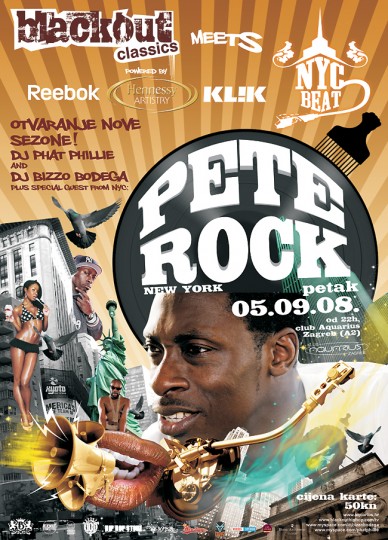 Pete Rock flyer Aquarius