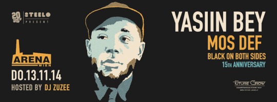 Yasiin Bey aka Mos Def @ Arena Wien, Vienna