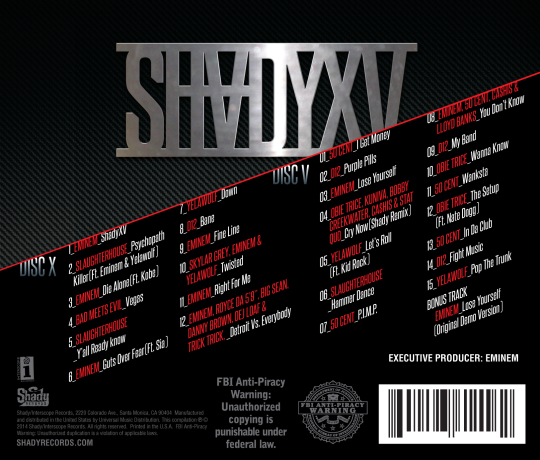 Eminem - Shady XV