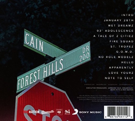 J cole 2014 Forest Hills Drive