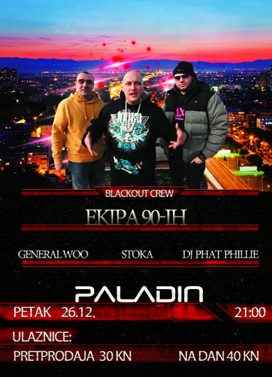 Ekipa 90-ih @ Paladin (Čakovec)