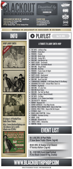 #Podcast - Blackout Radio Tribute To Larry Smith (Dec 23, 2014)