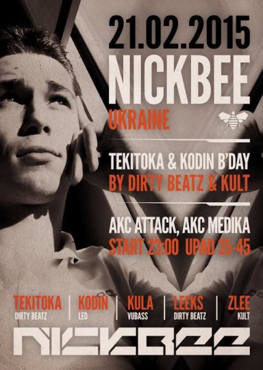 Nickbee vs. Dirty Beatz @ AKC Attack Medika, Zagreb (21.2.)