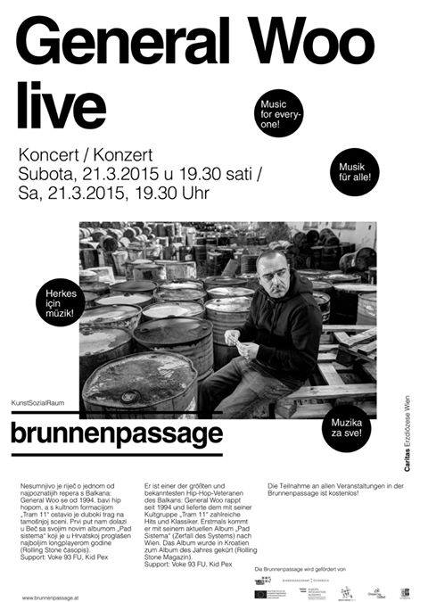 General Woo Live @ Brunnenpassage (Beč)