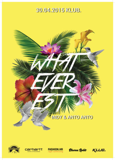 Whateverest @ Klub, Zagreb (30.4.)