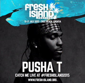Video: Pusha T Announces His Show @ Fresh Island Festival 2015