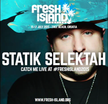 Video: Statik Selektah Announces His Show @ Fresh Island Festival 2015