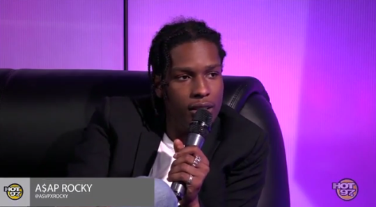 Video: A$AP Rocky on Hot 97