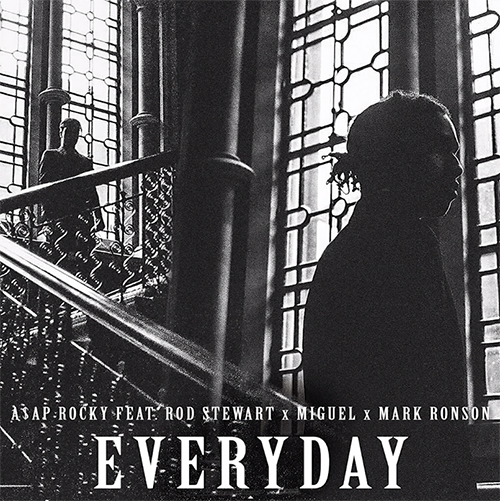 A$AP Rocky ft. Rod Stewart, Miguel & Mark Ronson – Everyday