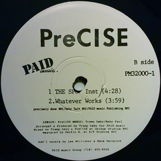 PreCISE - Whatever Works