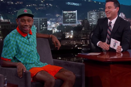 Video: Tyler, The Creator Interview on Jimmy Kimmel