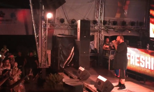 Action Bronson Live @ Fresh Island Festival 2015 (Fan Video)