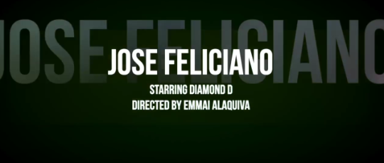 Video: Diamond D – Jose Feliciano