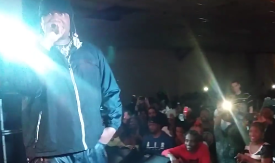 KRS-One Battles A Fan At A Concert