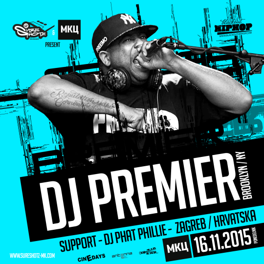 Dj Premier BLUE FB AND INSTAGRAM