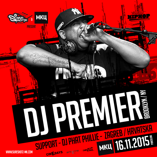 Dj Premier RED FB AND INSTAGRAM