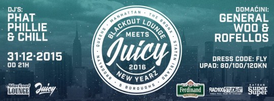 Blackout Lounge & Juicy New Years Eve