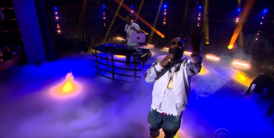 Rick Ross Performs "Sorry" on The Late Late Show