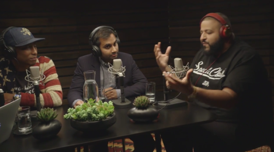 Video: DJ Khaled & Aziz Ansari Join Pharrell on OTHERtone