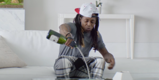 Lil Wayne In New Samsung Commercial