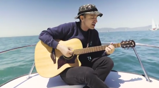 Wax Raps On A Boat His New Song “No Real Job”
