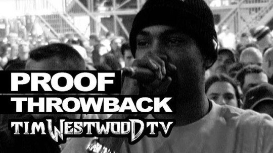 Video: Proof Freestyle @ London Arena (2001)