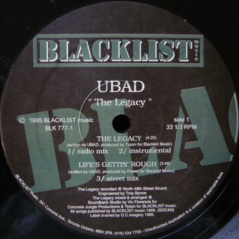 Video: Dig Of The Day: Ubad – The Legacy (1995)